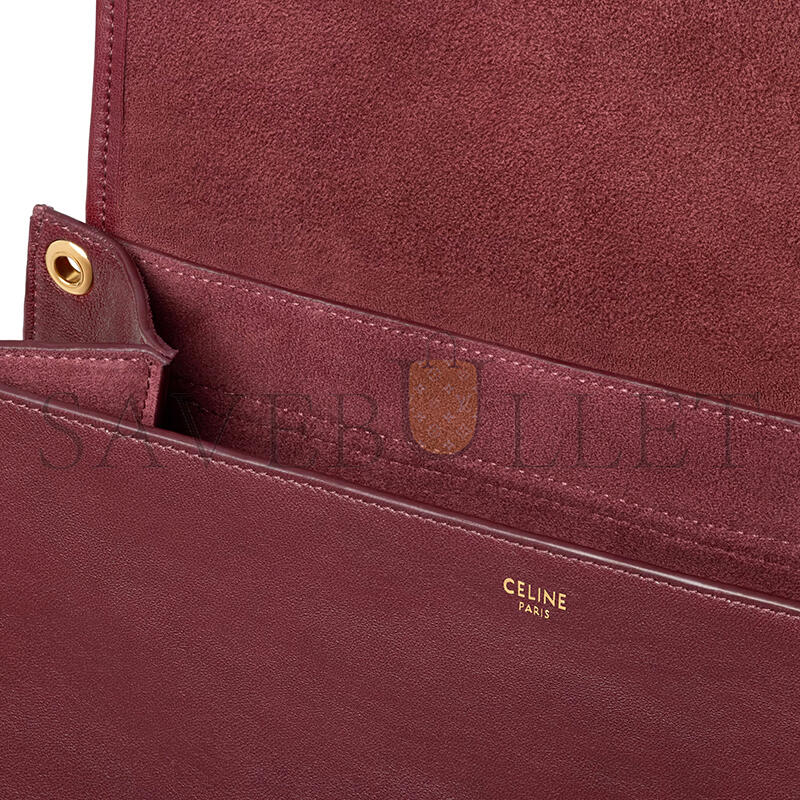 ce1i*e soft triomphe besace in S*pple shiny lambskin 123632t88.28po (34*25*13cm)